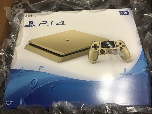 PoulaTo: Sony PlayStation 4 Slim Limited Edition 1TB χρυσό κονσόλα / xbox 360